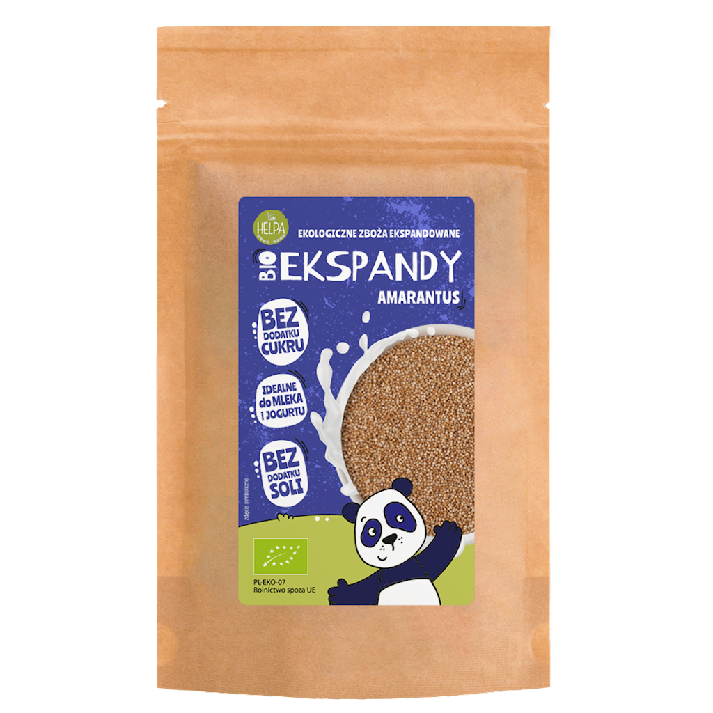 AMARANTUS EKSPANDOWANY BIO 100 g - HELPA