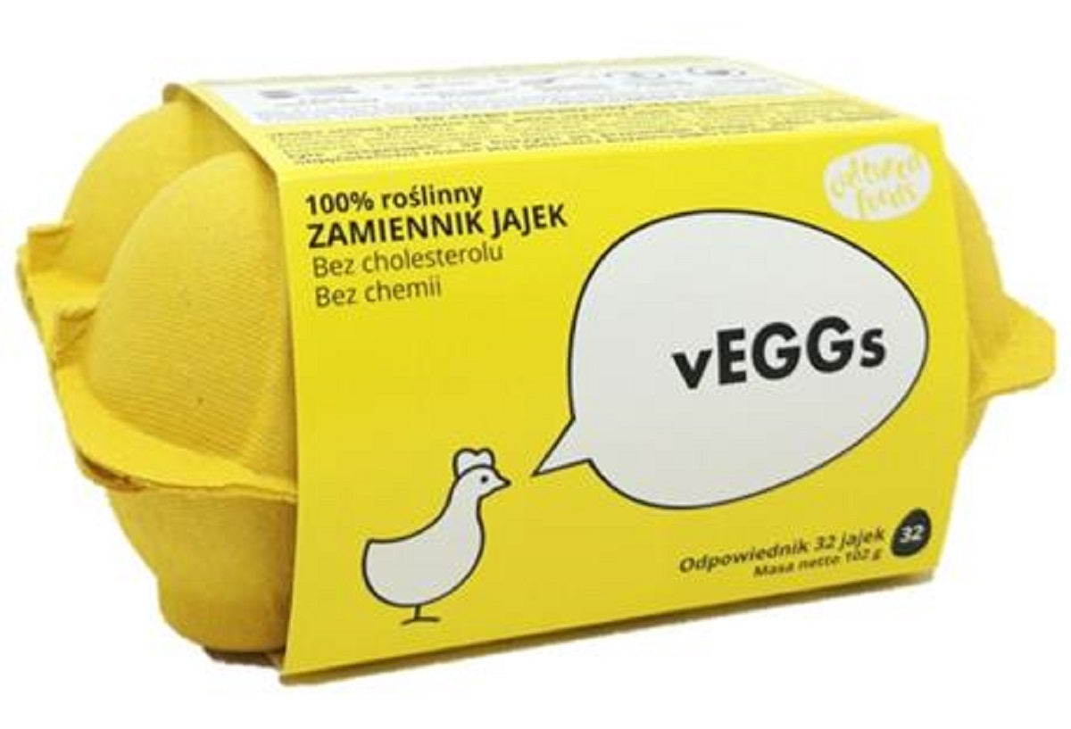 ROŚLINNY ZAMIENNIK 32 JAJ DO PIECZENIA, GOTOWANIA, PANIEROWANIA ORAZ...