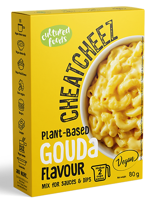 MIESZANKA NA WEGAŃSKI SOS LUB DIP O SMAKU SERA GOUDA BEZGLUTENOWY 80 g...