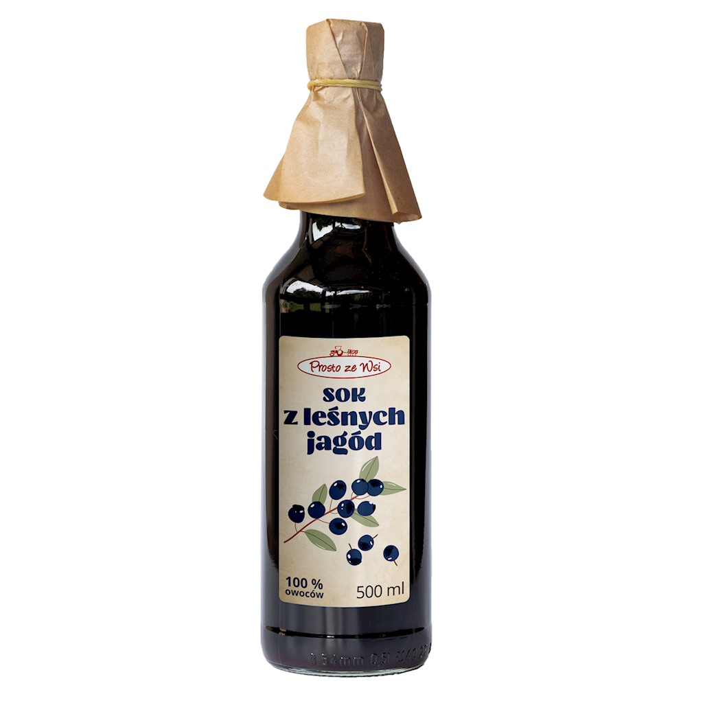 SOK JAGODOWY NFC 500 ml - PROSTO ZE WSI