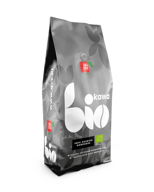 KAWA ZIARNISTA ARABICA 100 % HONDURAS BIO 1 kg - QUBA CAFFE