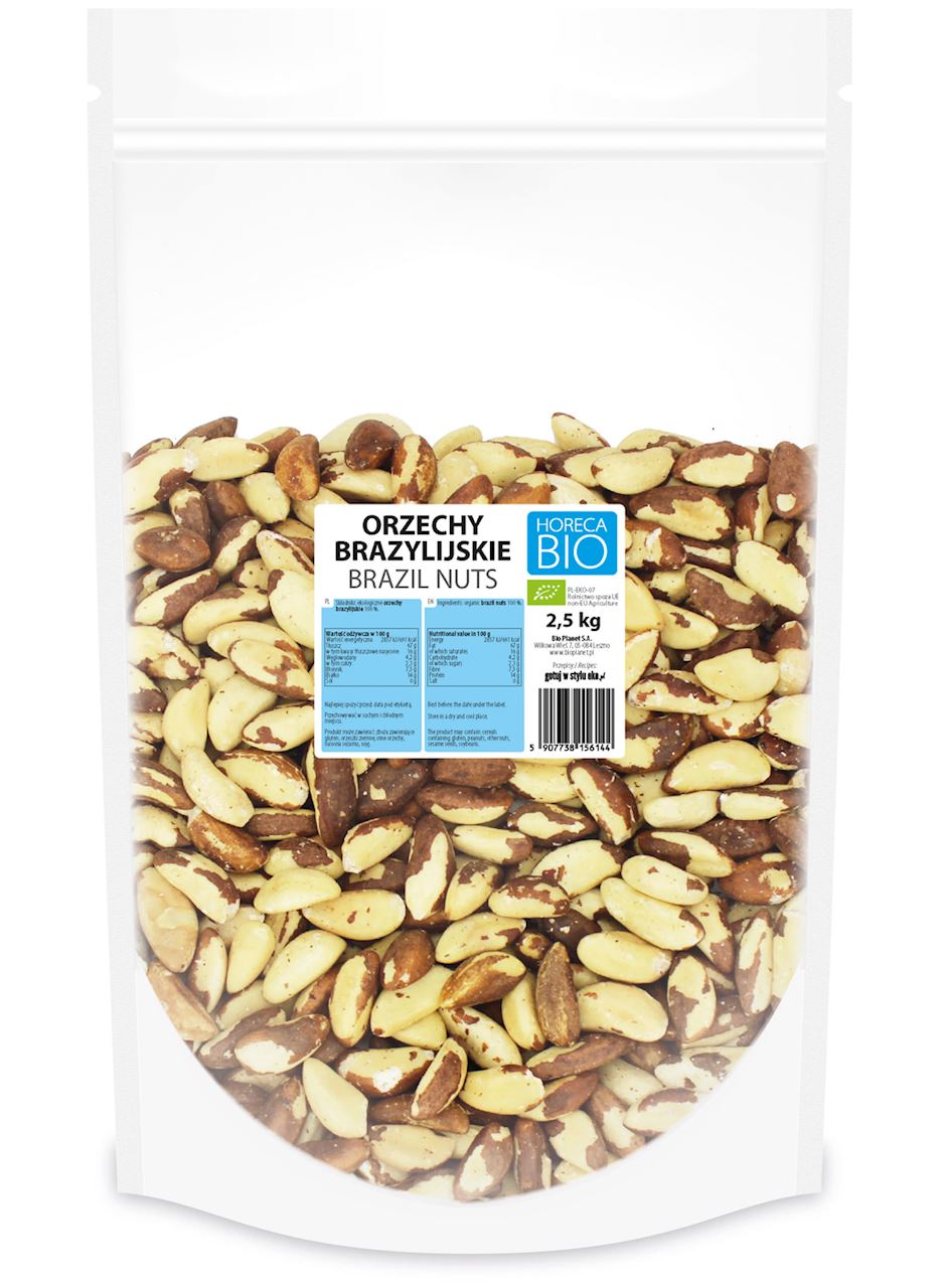 ORZECHY BRAZYLIJSKIE BIO 2,5 kg - HORECA (BIO PLANET)