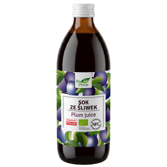 SOK ZE ŚLIWEK NFC BIO 500 ml - BIO PLANET