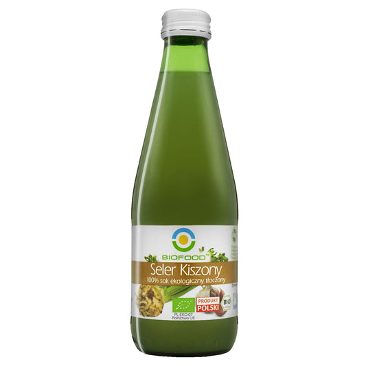 SOK Z SELERÓW KISZONYCH NFC BEZGLUTENOWY BIO 300 ml - BIOFOOD
