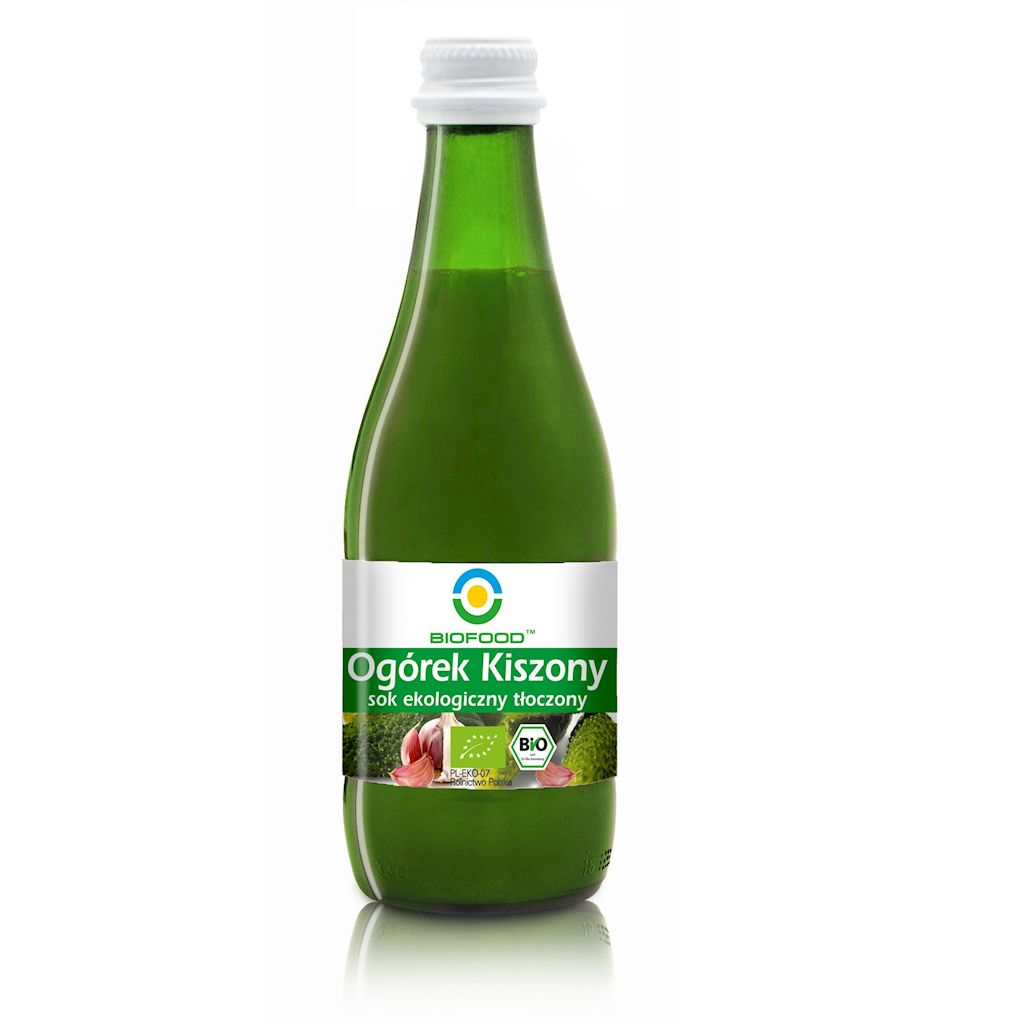 SOK Z OGÓRKA KISZONEGO NFC BEZGLUTENOWY BIO 300 ml - BIOFOOD