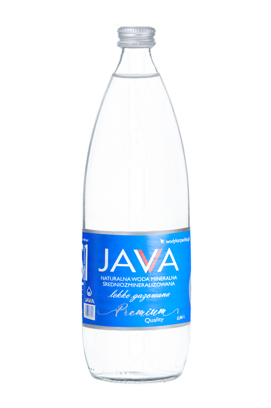 NATURALNA WODA MINERALNA ŚREDNIOZMINERALIZOWANA LEKKO GAZOWANA 860 ml...