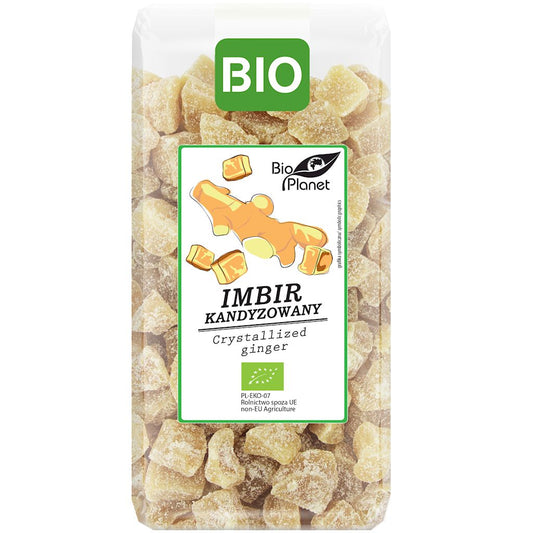 IMBIR KANDYZOWANY BIO 400 g - BIO PLANET