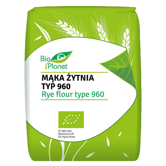 MĄKA ŻYTNIA TYP 960 BIO 1 kg - BIO PLANET