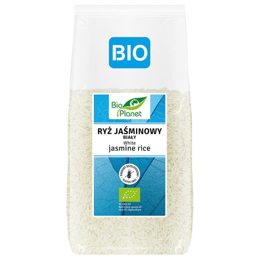 RYŻ JAŚMINOWY BIAŁY BEZGLUTENOWY BIO 500 g - BIO PLANET