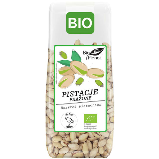 PISTACJE PRAŻONE I SOLONE BIO 100 g - BIO PLANET