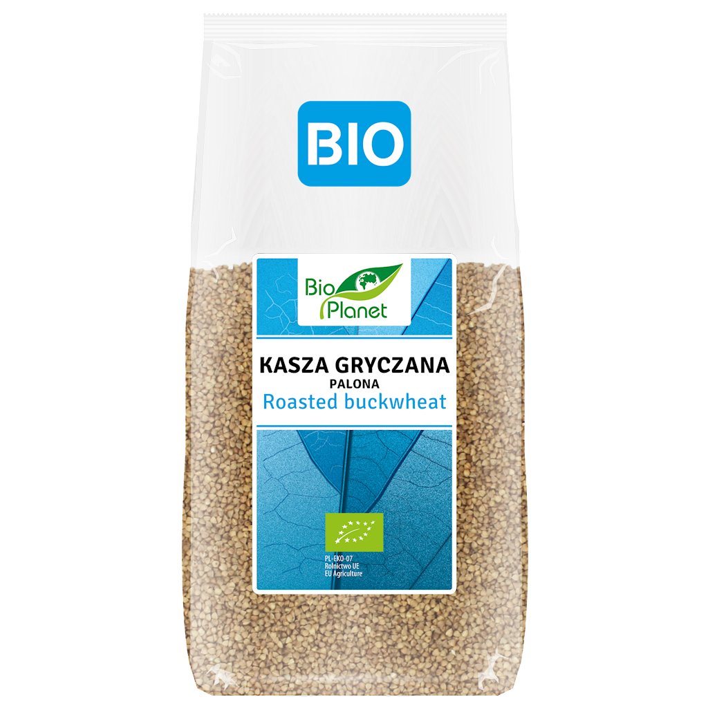 KASZA GRYCZANA PALONA BIO 500 g - BIO PLANET