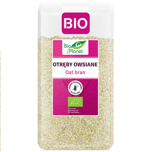 OTRĘBY OWSIANE BEZGLUTENOWE BIO 300 g - BIO PLANET