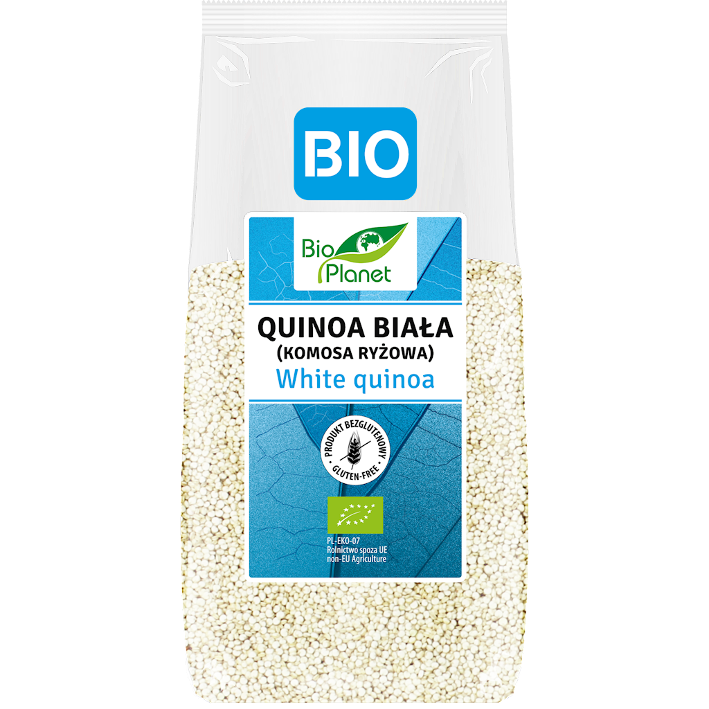 QUINOA BIAŁA (KOMOSA RYŻOWA) BEZGLUTENOWA BIO 250 g - BIO PLANET