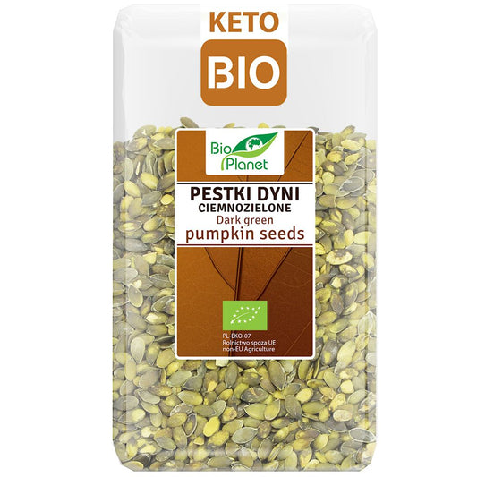 PESTKI DYNI CIEMNOZIELONE BIO 1 kg - BIO PLANET
