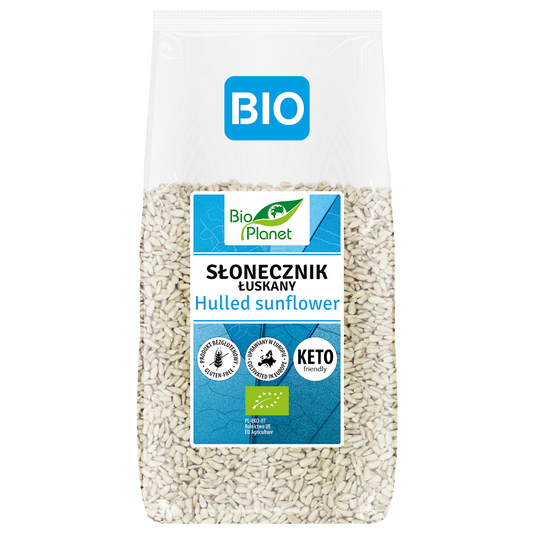 SŁONECZNIK ŁUSKANY BEZGLUTENOWY BIO 350 g - BIO PLANET