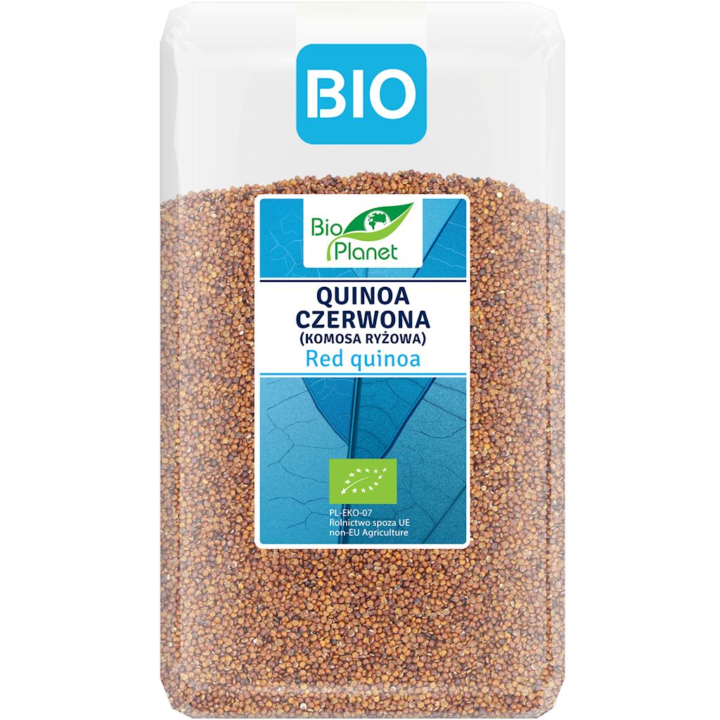 QUINOA CZERWONA (KOMOSA RYŻOWA) BIO 1 kg - BIO PLANET