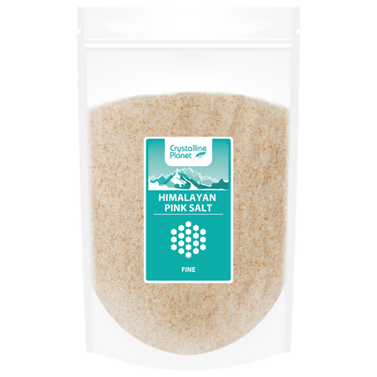 SÓL HIMALAJSKA RÓŻOWA DROBNO MIELONA 1 kg - CRYSTALLINE PLANET