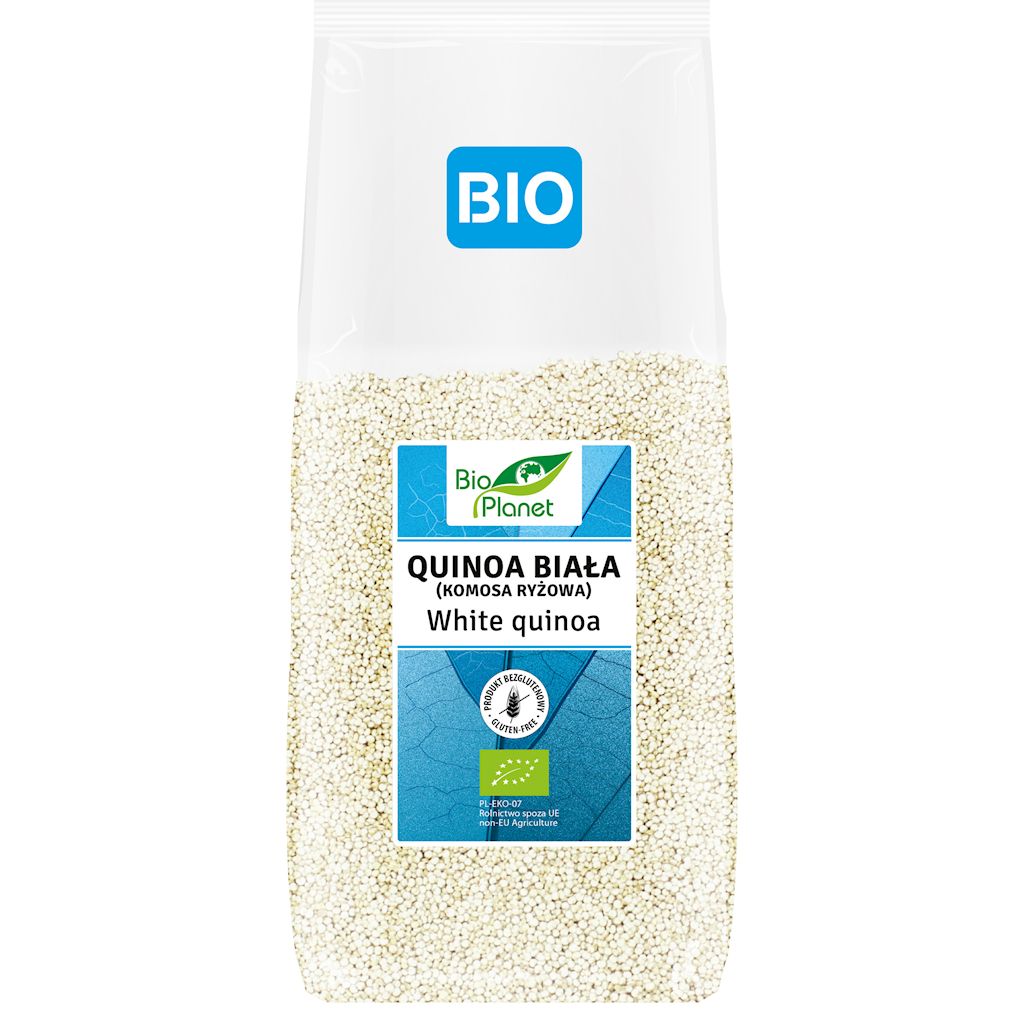 QUINOA BIAŁA (KOMOSA RYŻOWA) BEZGLUTENOWA BIO 1 kg - BIO PLANET