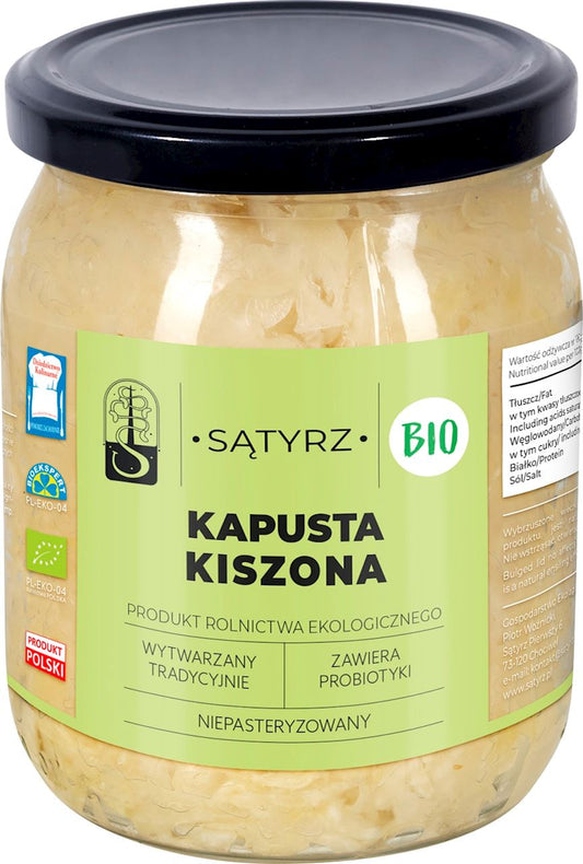 KAPUSTA KISZONA BIO 450 g - SĄTYRZ