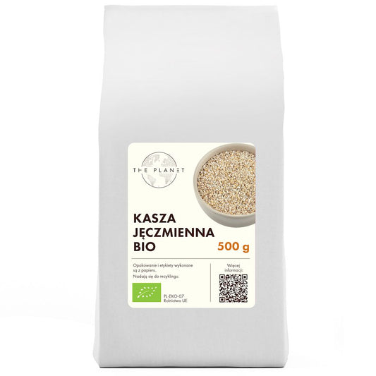 KASZA JĘCZMIENNA BIO 500 g - THE PLANET
