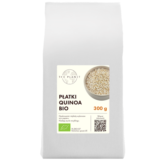 PŁATKI QUINOA BIO 300 g - THE PLANET