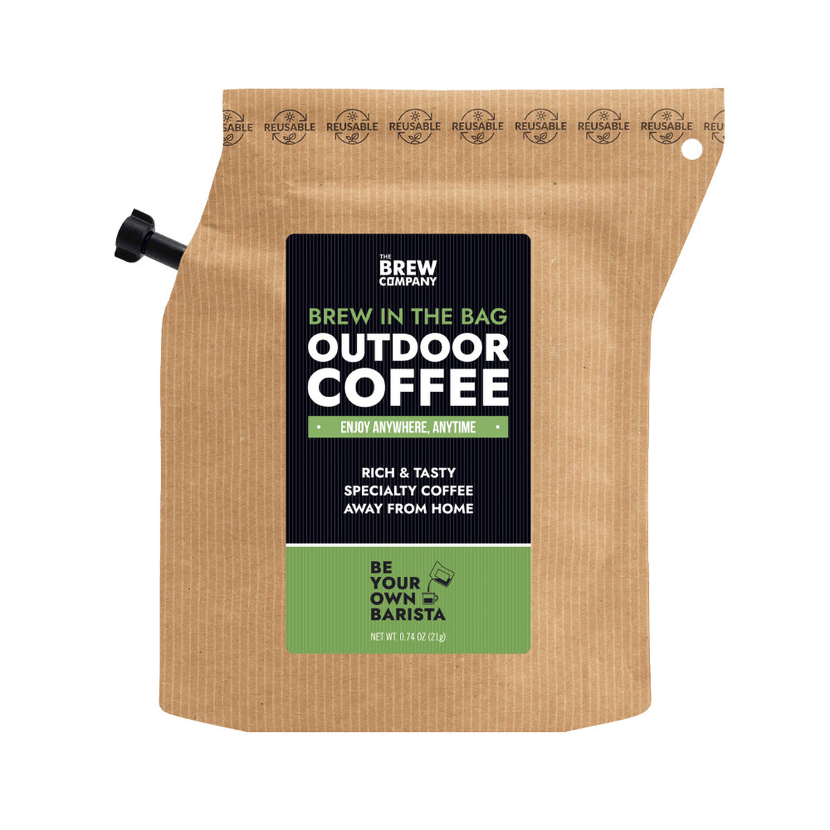 The Brew Company - kawa w saszetce Power Coffee - 1 saszetka 21g