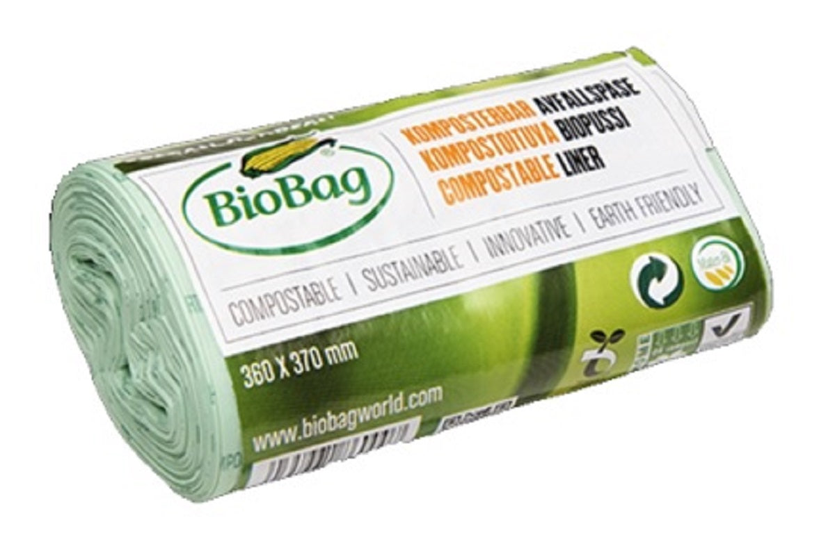 WORKI NA ODPADY BIO I ZMIESZANE 6 L 30 szt. (KOMPOSTOWALNE I