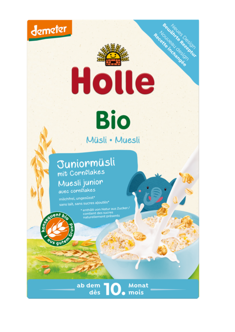 MUSLI JUNIOR Z PŁATKAMI KUKURYDZIANYMI BEZ DODATKU CUKRÓW OD 10...