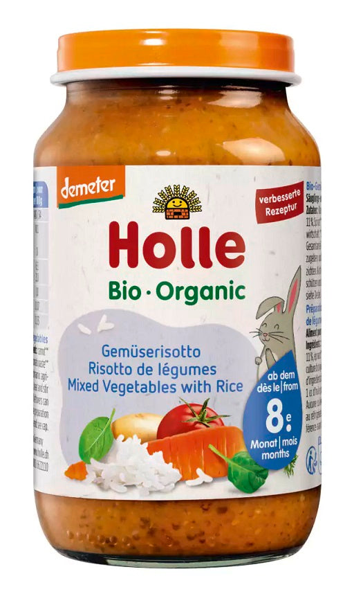 WARZYWA Z RYŻEM BEZ DODATKU CUKRÓW OD 8 MIESIĄCA DEMETER BIO 220 g...