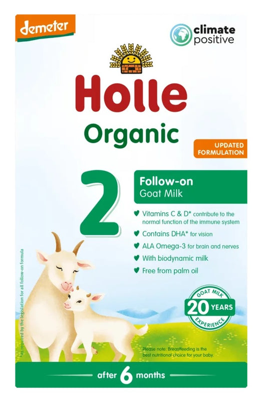 MLEKO KOZIE 2 NASTĘPNE DLA NIEMOWLĄT PO 6 MIESIĄCU DEMETER BIO 400 g...