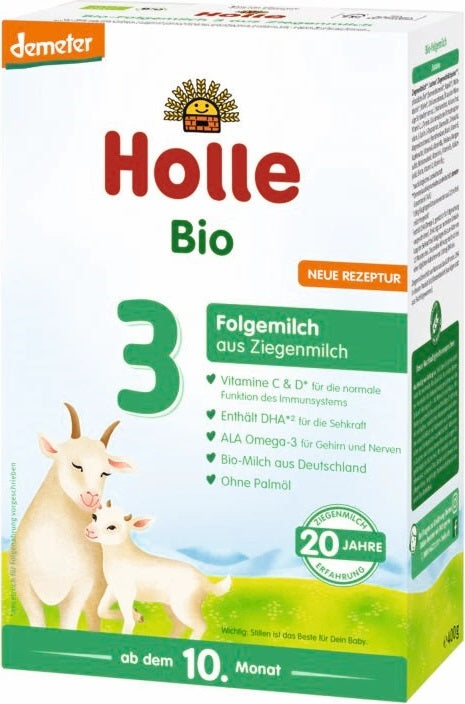 MLEKO KOZIE 3 NASTĘPNE DLA NIEMOWLĄT PO 6 MIESIĄCU DEMETER BIO 400 g...