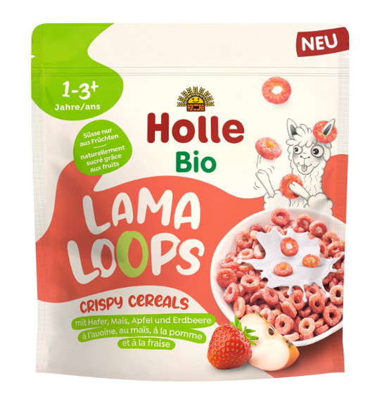KÓŁKA ZBOŻOWE JABŁKOWO - TRUSKAWKOWA LAMA BEZ DODATKU CUKRÓW OD 1...