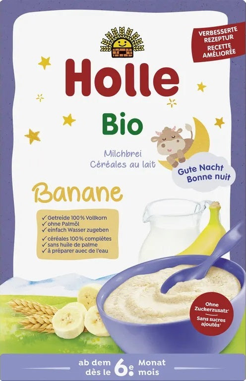 KASZKA PEŁNOZIARNISTA MLECZNO - BANANOWA BEZ DODATKU CUKRÓW OD 6...