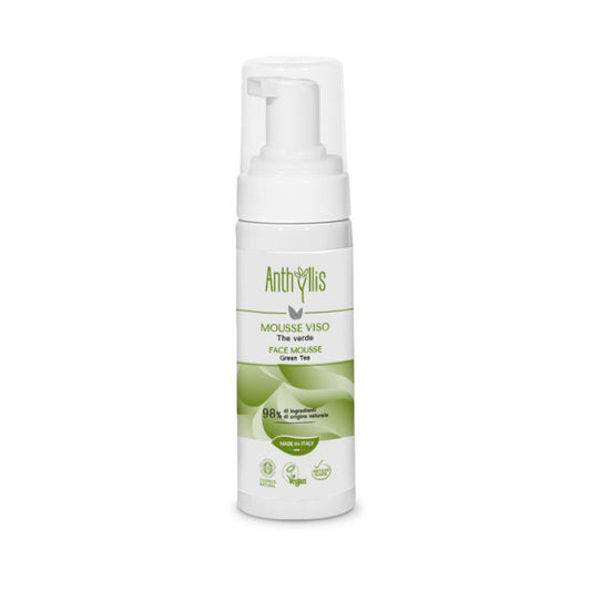 PIANKA DO MYCIA TWARZY OCZYSZCZAJĄCA Z ZIELONĄ HERBATĄ ECO 150 ml...