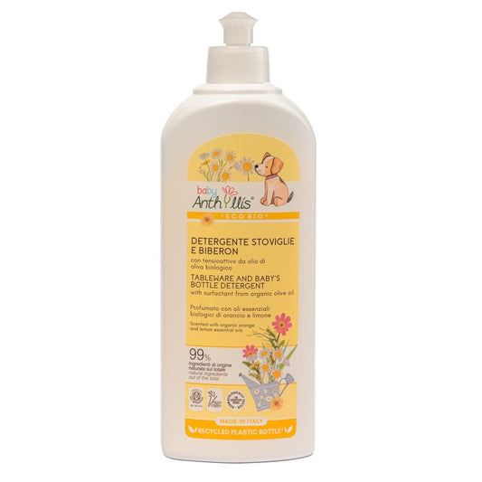 PŁYN DO MYCIA BUTELEK I SMOCZKÓW ECO 500 ml - BABY ANTHYLLIS