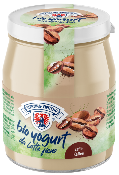 JOGURT KAWOWY Z MLEKA SIENNEGO BEZGLUTENOWY BIO 150 g (SŁOIK)...