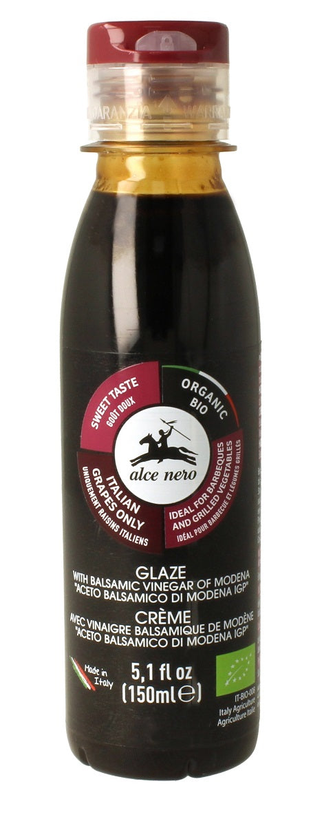 KREM NA BAZIE OCTU BALSAMICZNEGO Z MODENY (GLAZE) BIO 150 ml - ALCE NERO