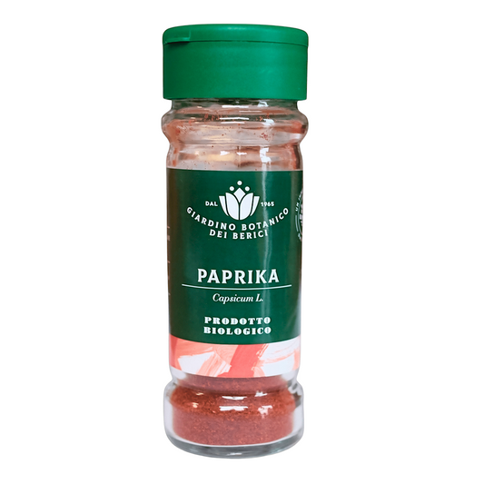 PAPRYKA SŁODKA MIELONA BIO 40 g - GIARDINO BOTANICO DEI BERICI