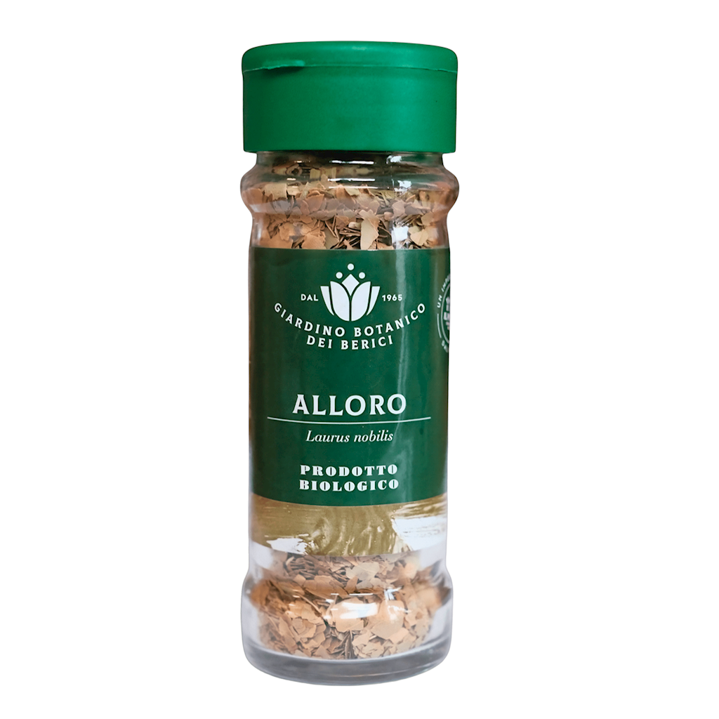 LIŚĆ LAUROWY CIĘTY BIO 25 g - GIARDINO BOTANICO DEI BERICI