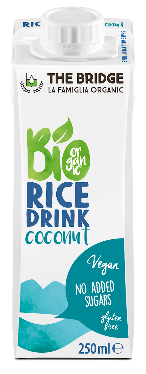 NAPÓJ RYŻOWO - KOKOSOWY BEZ DODATKU CUKRÓW BEZGLUTENOWY BIO 250 ml...