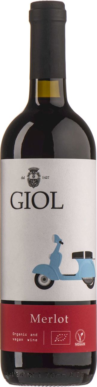 WINO CZERWONE WYTRAWNE MERLOT AMABILE BIO 750 m (WŁOCHY) - GIOL