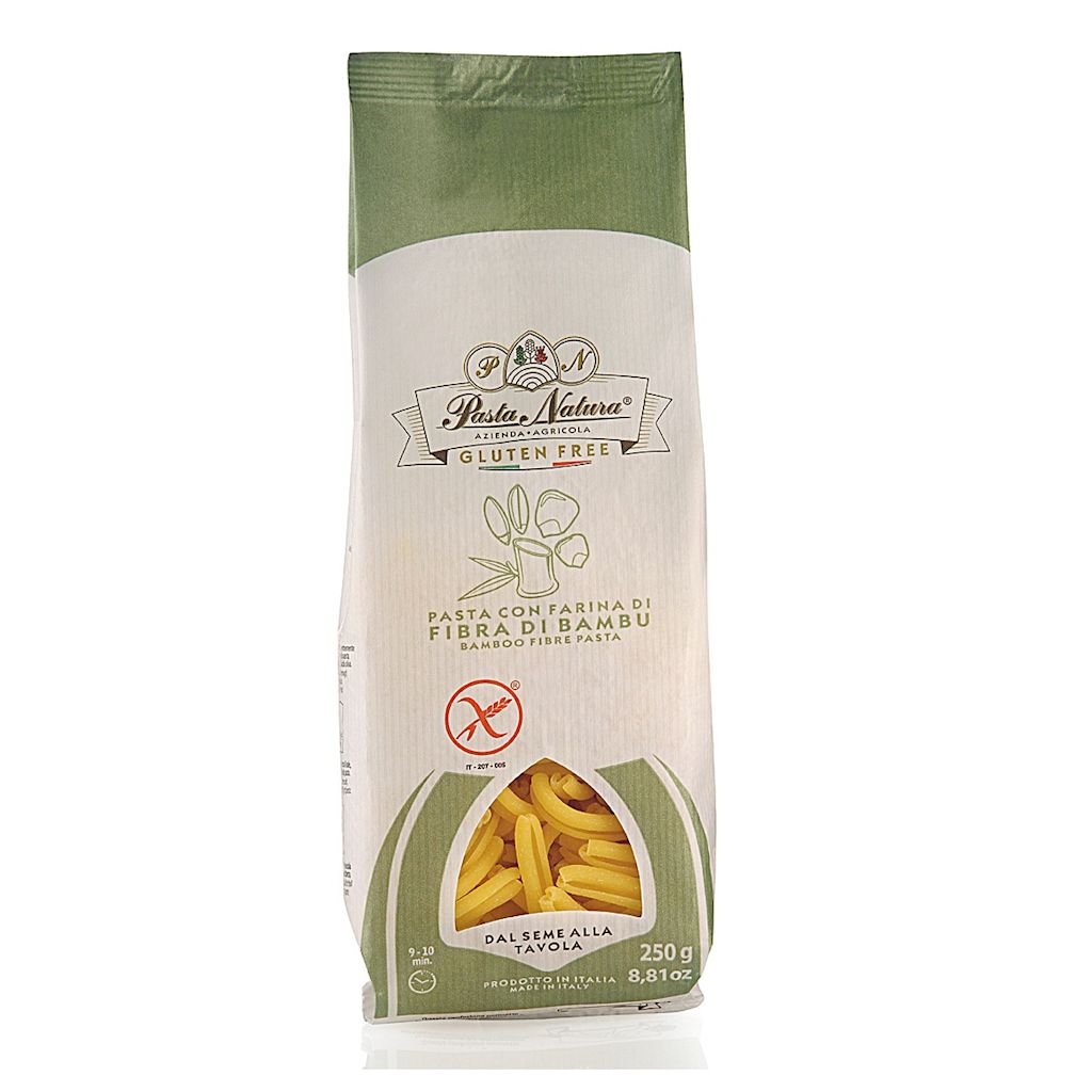 MAKARON (KUKURYDZIANO - RYŻOWY Z BAMBUSEM) WARKOCZ BEZGLUTENOWY 250 g...
