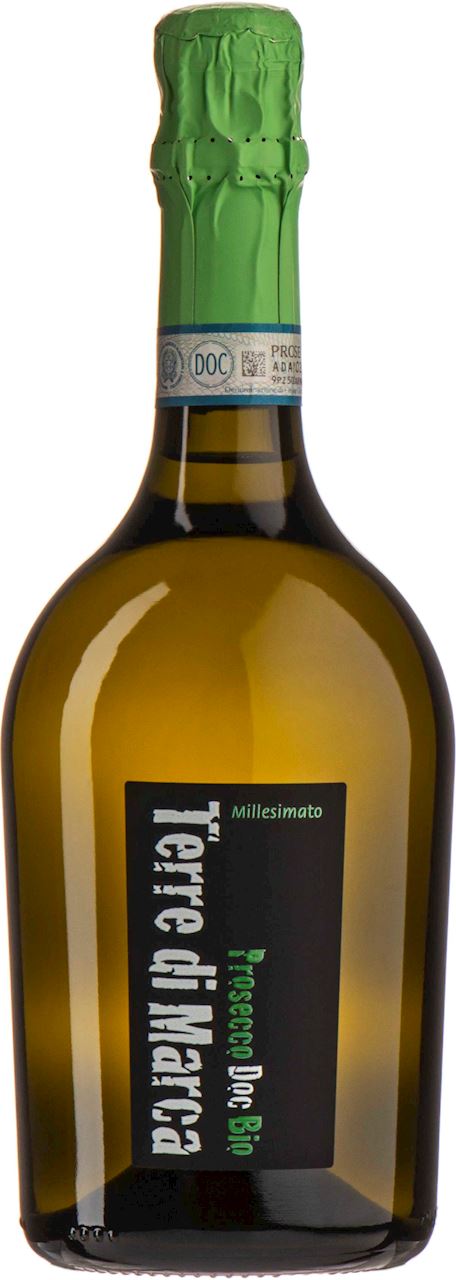 WINO BIAŁE WYTRAWNE MUSUJĄCE TERRE DI MARCA PROSECCO BIO 750 ml...