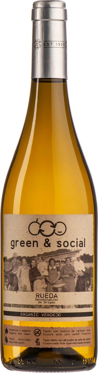WINO BIAŁE WYTRAWNE VERDEJO BIO 750 ml (HISZPANIA) - CUATRO RAYAS...