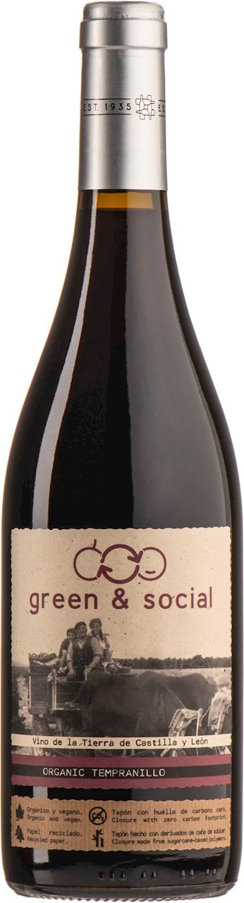 WINO CZERWONE WYTRAWNE TEMPRANILLO BIO 750 ml (HISZPANIA) - CUATRO...