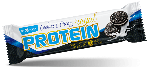BATON PROTEINOWY O SMAKU CIASTECZKOWYM W POLEWIE BIAŁEJ BEZGLUTENOWY...