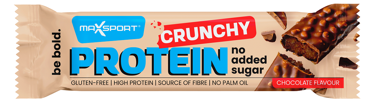 BATON PROTEINOWY CRUNCHY KAKAOWY W CZEKOLADZIE MLECZNEJ BEZ DODATKU...
