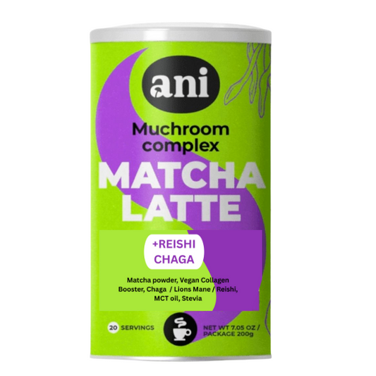 NAPÓJ MUSHROOM COMPLEX MATCHA LATTE 200 g - ANI