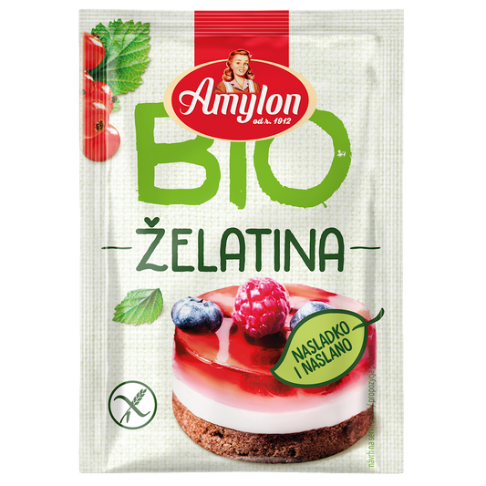 ŻELATYNA W PROSZKU BIO 20 g - AMYLON