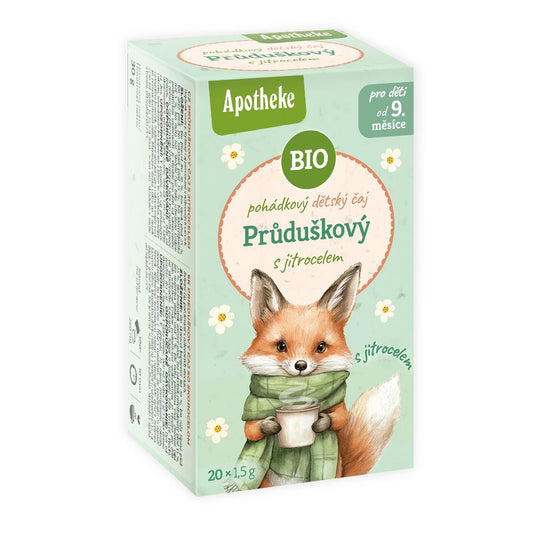 HERBATKA BAJKOWA DLA DZIECI NA OSKRZELA Z BABKĄ LANCETOWATĄ BIO (20 x 1,5